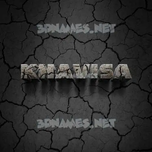 khavisa in Cracked Stone style - 3D name wallpaper khavisa in Cracked Stone style - 3D name wallpaper