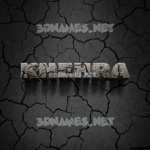 khehra in Cracked Stone style - 3D name wallpaper khehra in Cracked Stone style - 3D name wallpaper