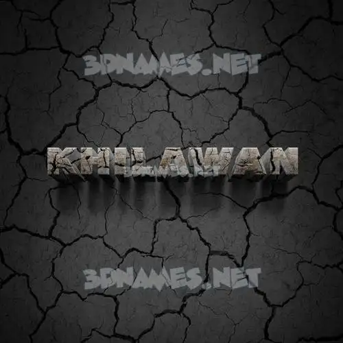 khilawan in Cracked Stone style - 3D name wallpaper khilawan in Cracked Stone style - 3D name wallpaper