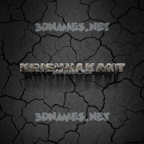 krishnakant in Cracked Stone style - 3D name wallpaper krishnakant in Cracked Stone style - 3D name wallpaper