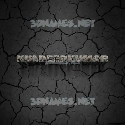 kuldeepkumar in Cracked Stone style - 3D name wallpaper kuldeepkumar in Cracked Stone style - 3D name wallpaper
