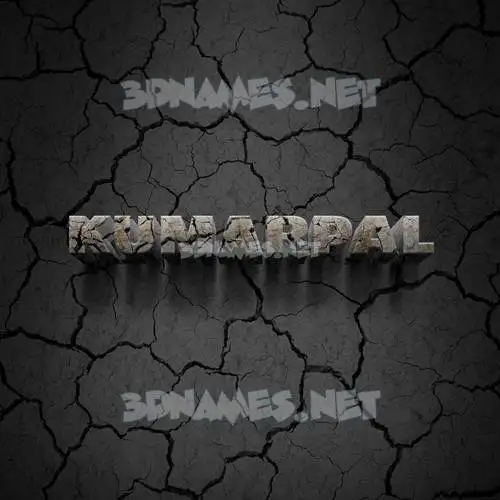 kumarpal in Cracked Stone style - 3D name wallpaper kumarpal in Cracked Stone style - 3D name wallpaper