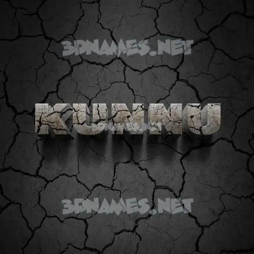 kunnu in Cracked Stone style - 3D name wallpaper kunnu in Cracked Stone style - 3D name wallpaper