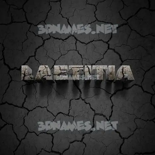 laetitia in Cracked Stone style - 3D name wallpaper laetitia in Cracked Stone style - 3D name wallpaper