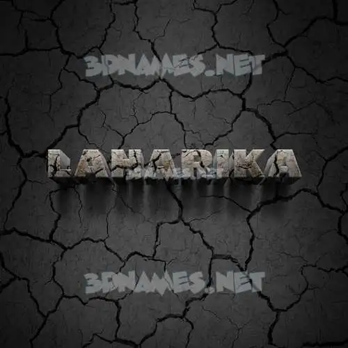 laharika in Cracked Stone style - 3D name wallpaper