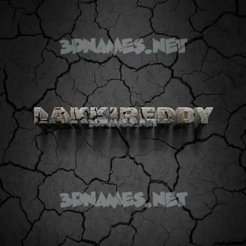 lakkireddy in Cracked Stone style - 3D name wallpaper lakkireddy in Cracked Stone style - 3D name wallpaper