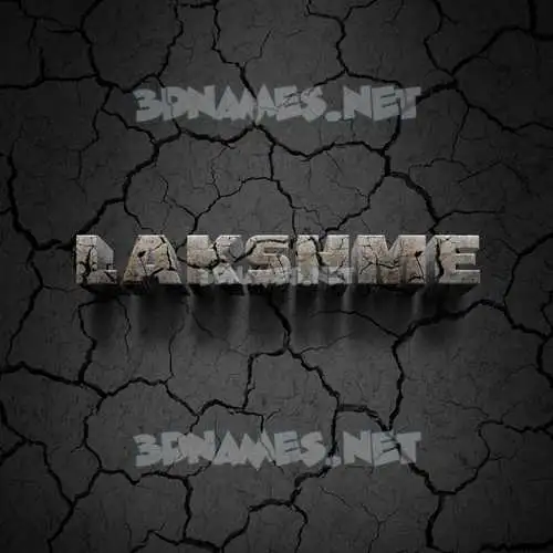 lakshme in Cracked Stone style - 3D name wallpaper lakshme in Cracked Stone style - 3D name wallpaper