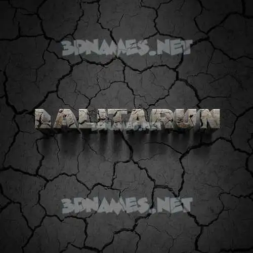 lalitarun in Cracked Stone style - 3D name wallpaper lalitarun in Cracked Stone style - 3D name wallpaper