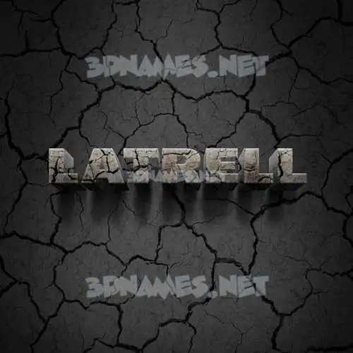 latrell in Cracked Stone style - 3D name wallpaper latrell in Cracked Stone style - 3D name wallpaper