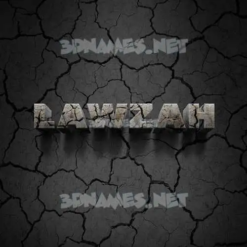 lawzah in Cracked Stone style - 3D name wallpaper lawzah in Cracked Stone style - 3D name wallpaper