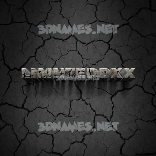 limiiteddxx in Cracked Stone style - 3D name wallpaper limiiteddxx in Cracked Stone style - 3D name wallpaper