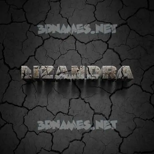 lizandra in Cracked Stone style - 3D name wallpaper lizandra in Cracked Stone style - 3D name wallpaper