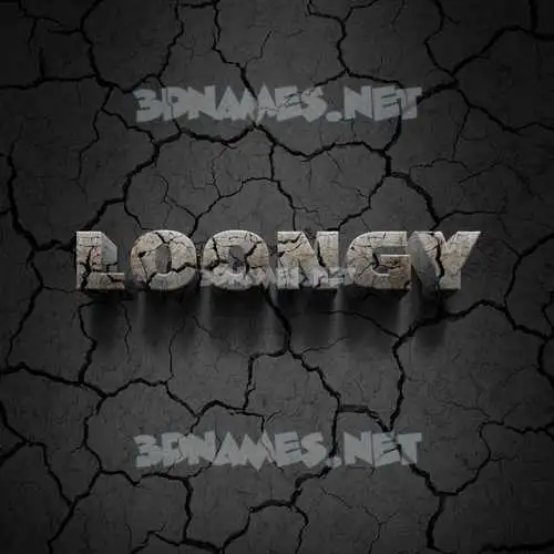 loongy in Cracked Stone style - 3D name wallpaper loongy in Cracked Stone style - 3D name wallpaper