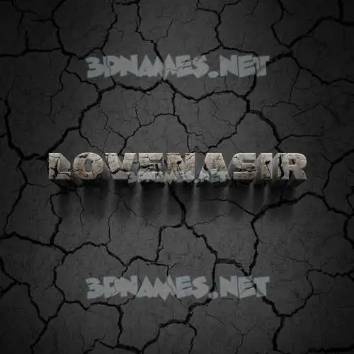 lovenasir in Cracked Stone style - 3D name wallpaper lovenasir in Cracked Stone style - 3D name wallpaper
