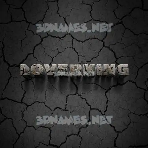 loverking in Cracked Stone style - 3D name wallpaper loverking in Cracked Stone style - 3D name wallpaper