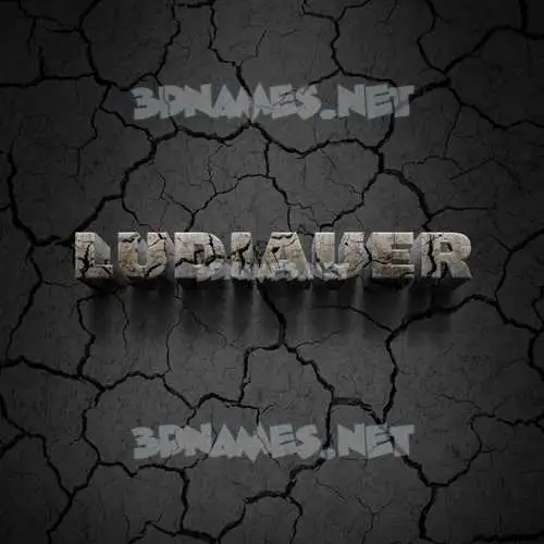 ludiauer in Cracked Stone style - 3D name wallpaper ludiauer in Cracked Stone style - 3D name wallpaper