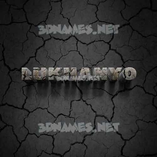 lukhanyo in Cracked Stone style - 3D name wallpaper lukhanyo in Cracked Stone style - 3D name wallpaper