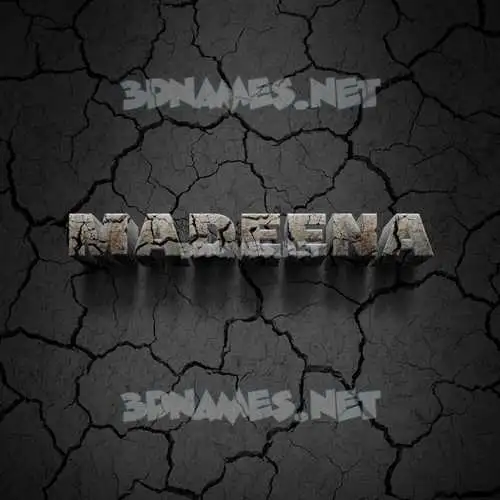 madeena in Cracked Stone style - 3D name wallpaper madeena in Cracked Stone style - 3D name wallpaper