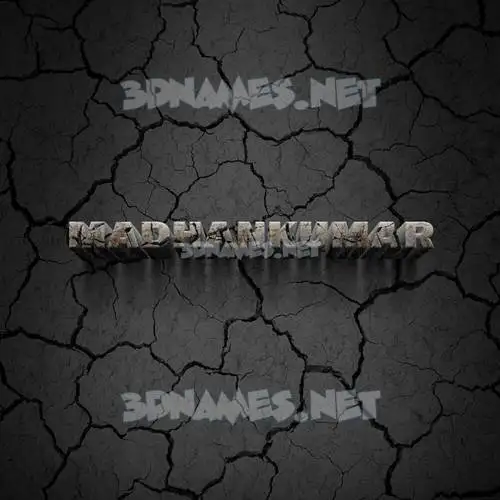 madhankumar in Cracked Stone style - 3D name wallpaper madhankumar in Cracked Stone style - 3D name wallpaper