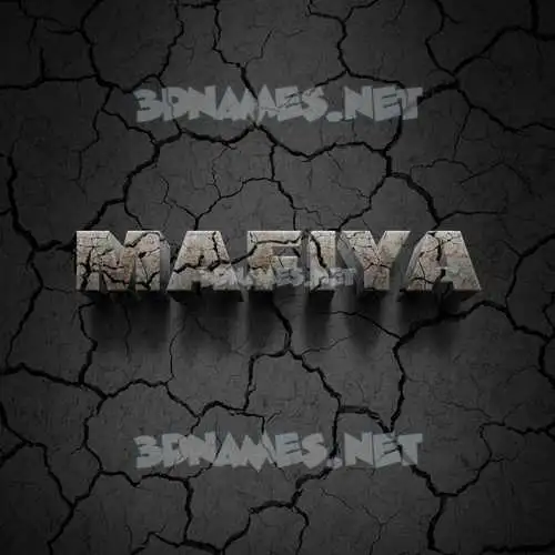 mafiya in Cracked Stone style - 3D name wallpaper mafiya in Cracked Stone style - 3D name wallpaper