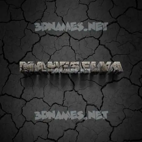 maheselva in Cracked Stone style - 3D name wallpaper maheselva in Cracked Stone style - 3D name wallpaper