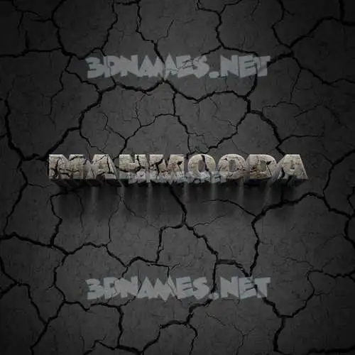mahmooda in Cracked Stone style - 3D name wallpaper mahmooda in Cracked Stone style - 3D name wallpaper