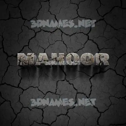 mahoor in Cracked Stone style - 3D name wallpaper mahoor in Cracked Stone style - 3D name wallpaper