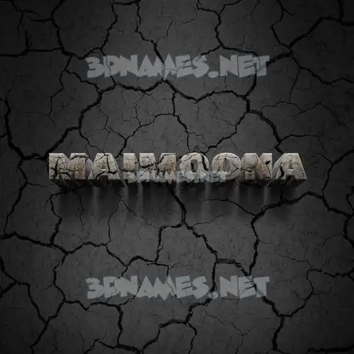 maimoona in Cracked Stone style - 3D name wallpaper maimoona in Cracked Stone style - 3D name wallpaper