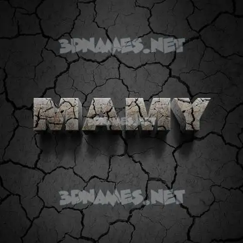 mamy in Cracked Stone style - 3D name wallpaper mamy in Cracked Stone style - 3D name wallpaper