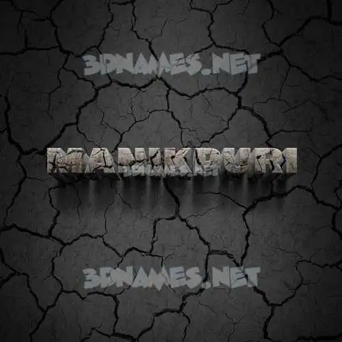 manikpuri in Cracked Stone style - 3D name wallpaper manikpuri in Cracked Stone style - 3D name wallpaper