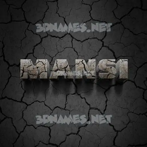 mansi in Cracked Stone style - 3D name wallpaper mansi in Cracked Stone style - 3D name wallpaper