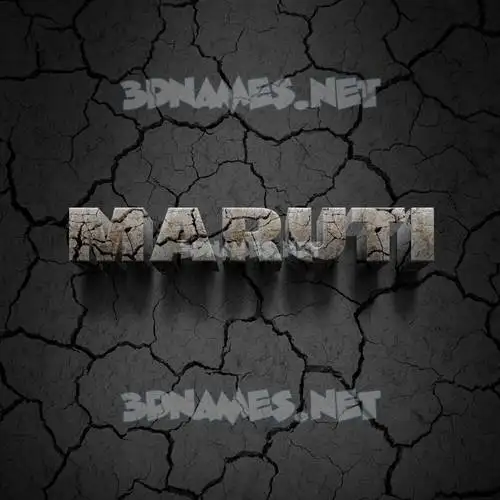 maruti in Cracked Stone style - 3D name wallpaper maruti in Cracked Stone style - 3D name wallpaper