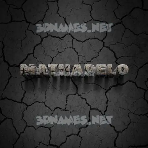 mathapelo in Cracked Stone style - 3D name wallpaper mathapelo in Cracked Stone style - 3D name wallpaper