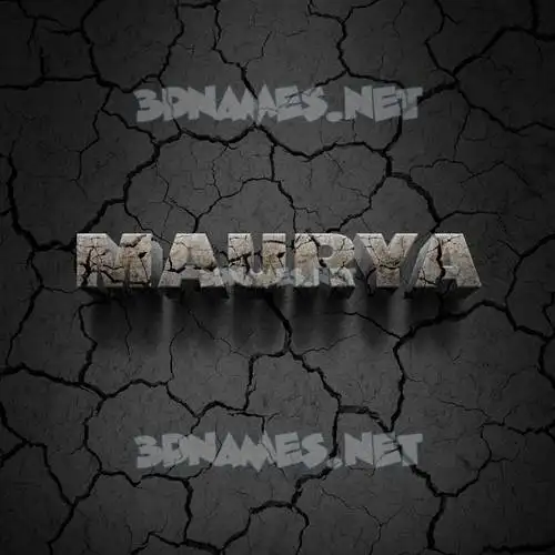 maurya in Cracked Stone style - 3D name wallpaper maurya in Cracked Stone style - 3D name wallpaper