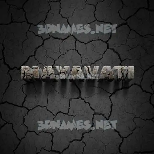 mayavati in Cracked Stone style - 3D name wallpaper mayavati in Cracked Stone style - 3D name wallpaper