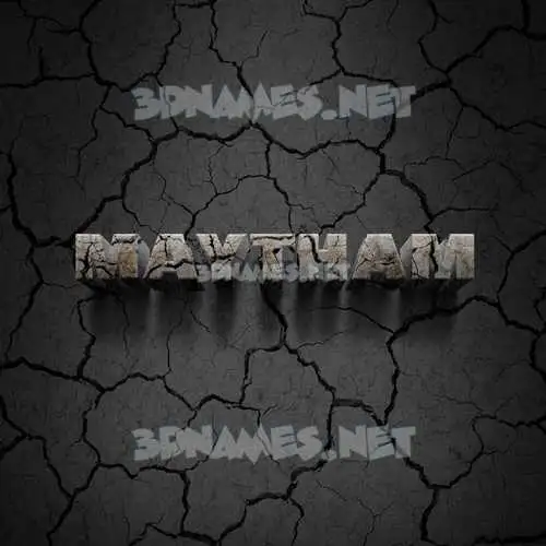 maytham in Cracked Stone style - 3D name wallpaper maytham in Cracked Stone style - 3D name wallpaper