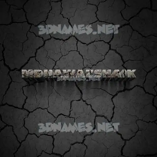 mdnawazshaik in Cracked Stone style - 3D name wallpaper mdnawazshaik in Cracked Stone style - 3D name wallpaper
