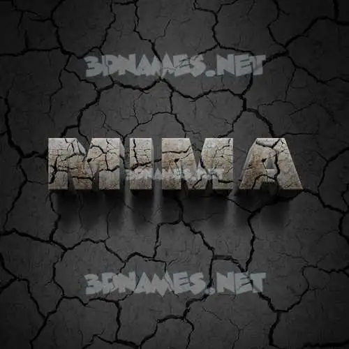 mima in Cracked Stone style - 3D name wallpaper mima in Cracked Stone style - 3D name wallpaper