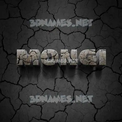 mongi in Cracked Stone style - 3D name wallpaper mongi in Cracked Stone style - 3D name wallpaper