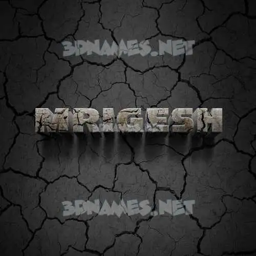 mrigesh in Cracked Stone style - 3D name wallpaper mrigesh in Cracked Stone style - 3D name wallpaper