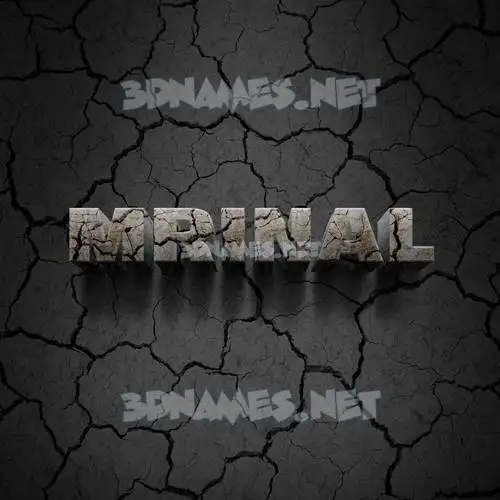 mrinal in Cracked Stone style - 3D name wallpaper mrinal in Cracked Stone style - 3D name wallpaper