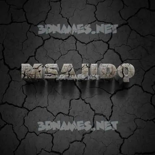 msajidq in Cracked Stone style - 3D name wallpaper msajidq in Cracked Stone style - 3D name wallpaper