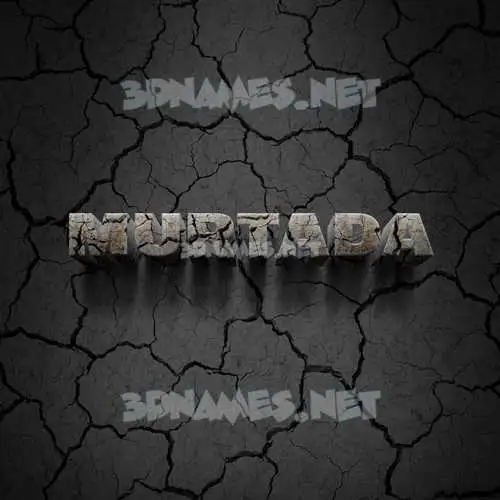 murtada in Cracked Stone style - 3D name wallpaper murtada in Cracked Stone style - 3D name wallpaper