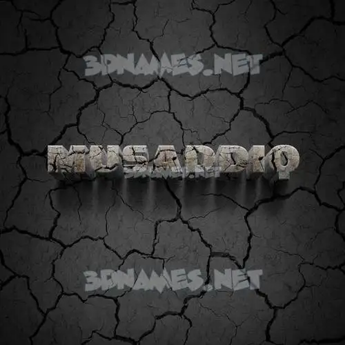 musaddiq in Cracked Stone style - 3D name wallpaper musaddiq in Cracked Stone style - 3D name wallpaper