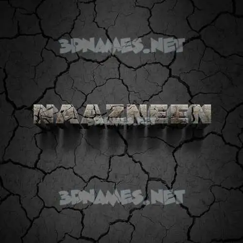 naazneen in Cracked Stone style - 3D name wallpaper naazneen in Cracked Stone style - 3D name wallpaper