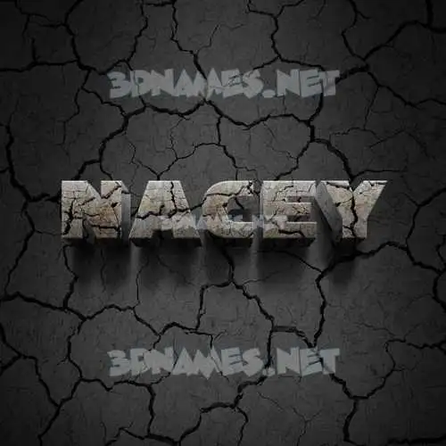 nacey in Cracked Stone style - 3D name wallpaper nacey in Cracked Stone style - 3D name wallpaper