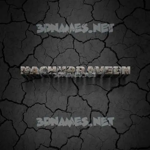 nachupraveen in Cracked Stone style - 3D name wallpaper nachupraveen in Cracked Stone style - 3D name wallpaper