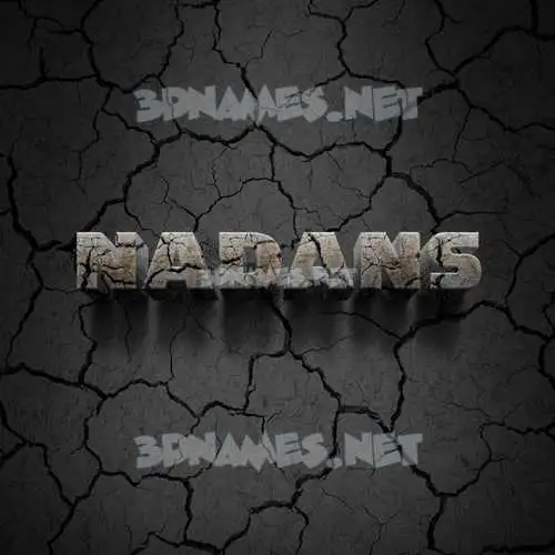 nadans in Cracked Stone style - 3D name wallpaper nadans in Cracked Stone style - 3D name wallpaper