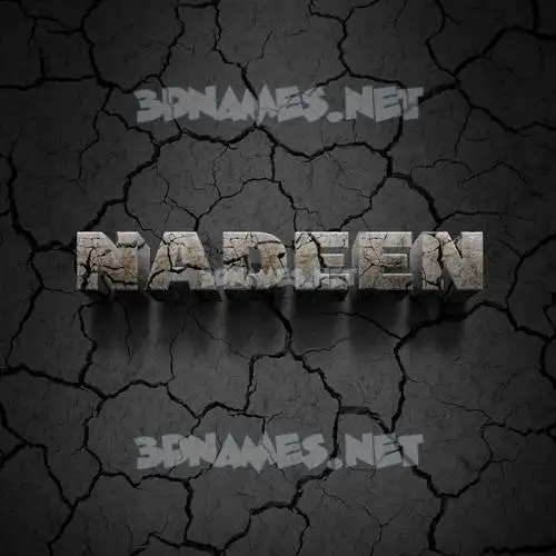 nadeen in Cracked Stone style - 3D name wallpaper nadeen in Cracked Stone style - 3D name wallpaper