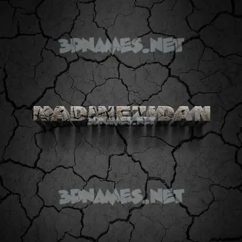 nadinezidan in Cracked Stone style - 3D name wallpaper nadinezidan in Cracked Stone style - 3D name wallpaper